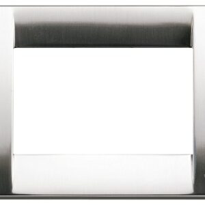 Placca 3m Metallo Nikel Spazzolato